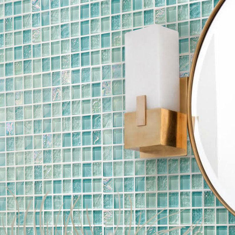 Inagua 1X1 Glass Square Tile | Tile Club