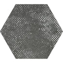 Ink Black Dimension Porcelain Hexagon Tile | Tile Club