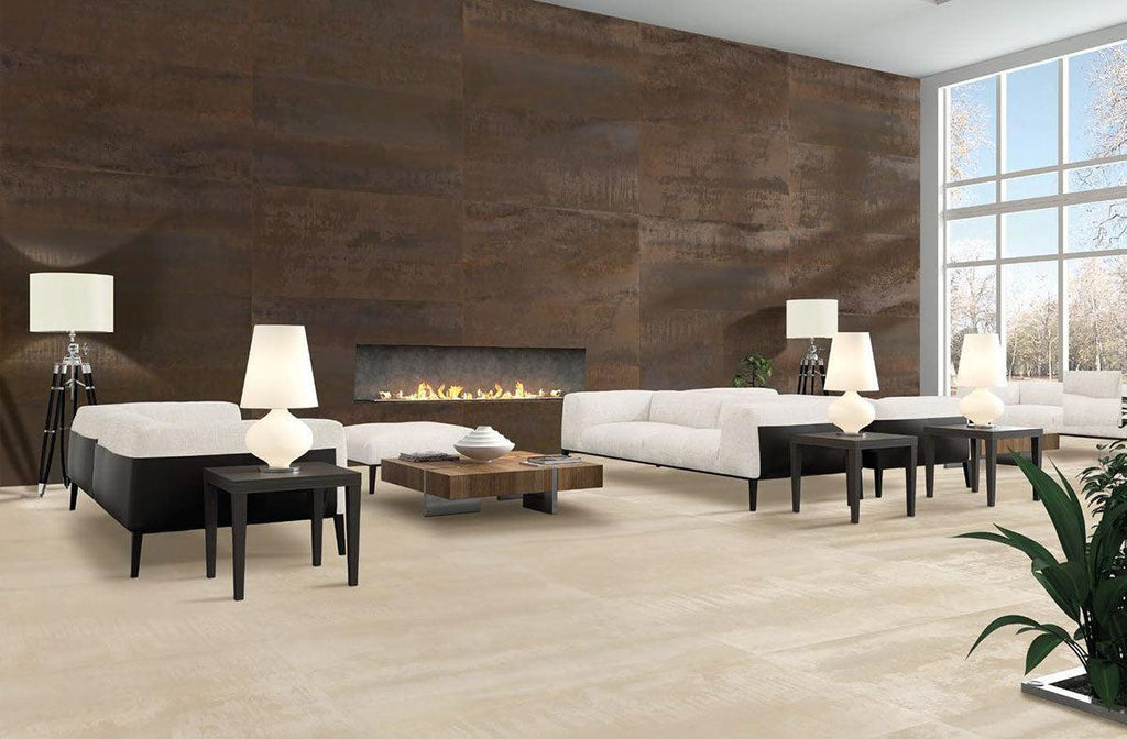12" x 24" Ionic Metallic Copper Porcelain Tile | Tile Club