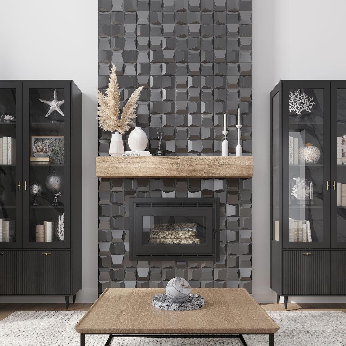 Ionic Decor Code Steel 3D Porcelain Tile-Tile Club