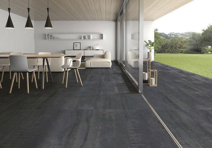 Ionic Steel 12" x 24" Porcelain Tile-Tile Club