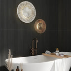 Japandi Black Slat Wall Bathtub Surround