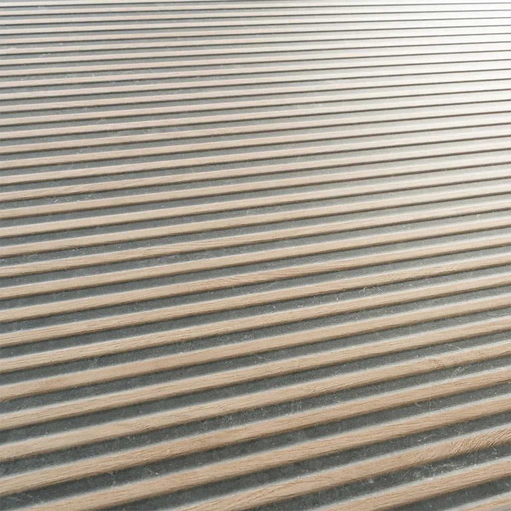 Japandi Contrast Black Slat Wall Tile | Tile Club