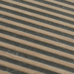 Japandi Contrast Black Slat Wall Tile | Tile Club