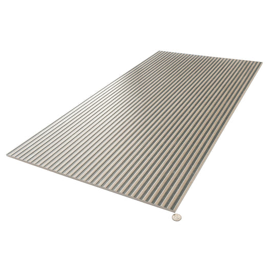 Japandi Contrast Black Slat Wall Tile | Tile Club
