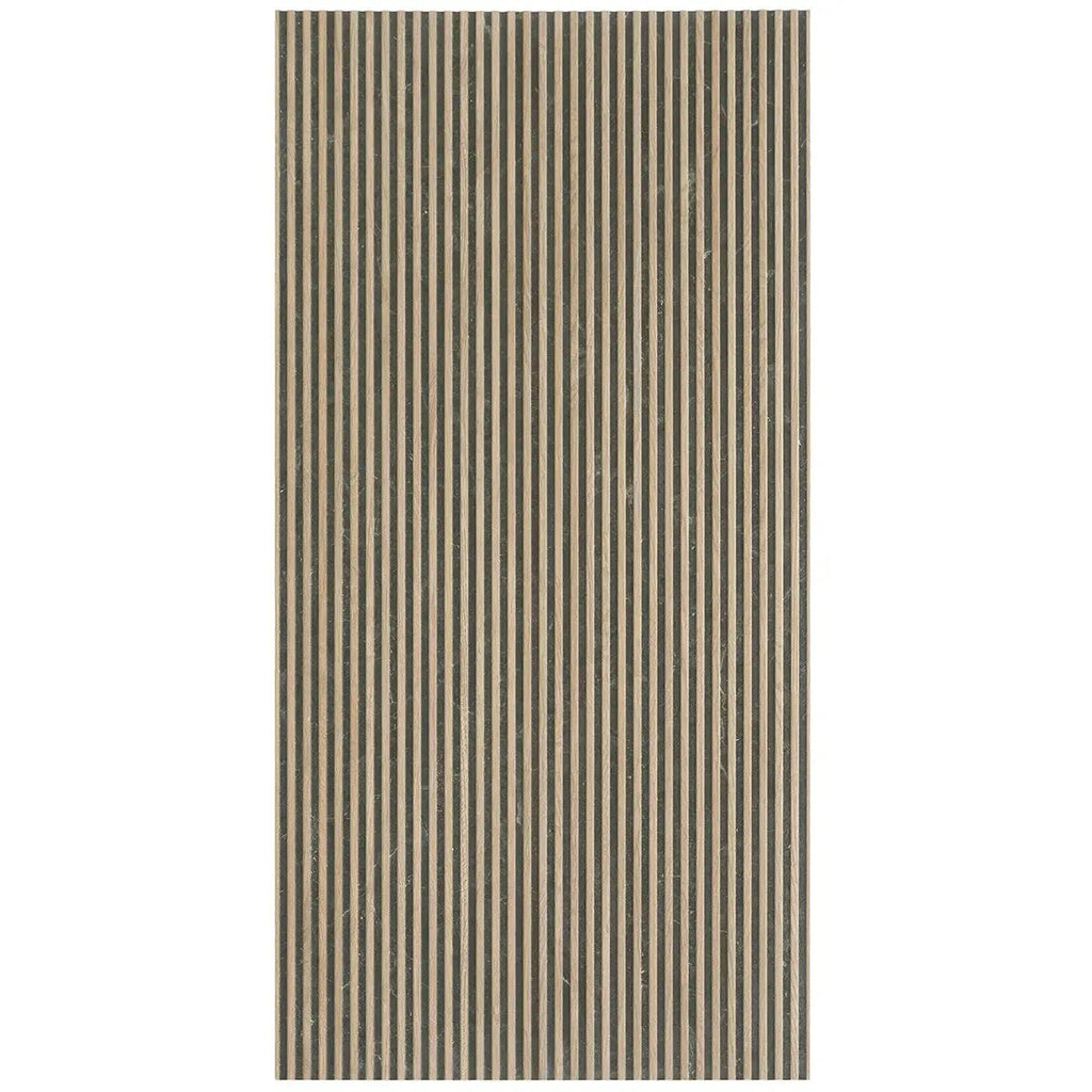 Japandi Contrast Black Slat Wall Tile | Tile Club