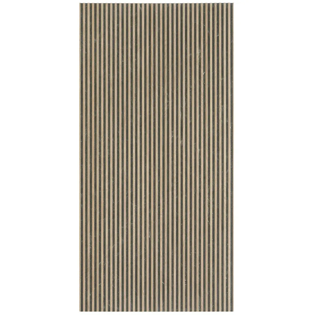 Japandi Contrast Black Slat Wall Tile | Tile Club