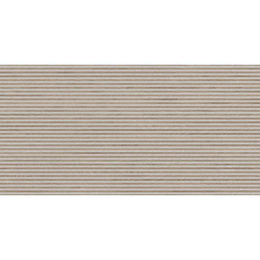 Japandi Contrast Gray Slat Wall Tile | Tile Club