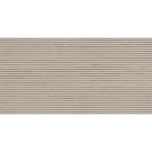 Japandi Contrast Gray Slat Wall Tile | Tile Club