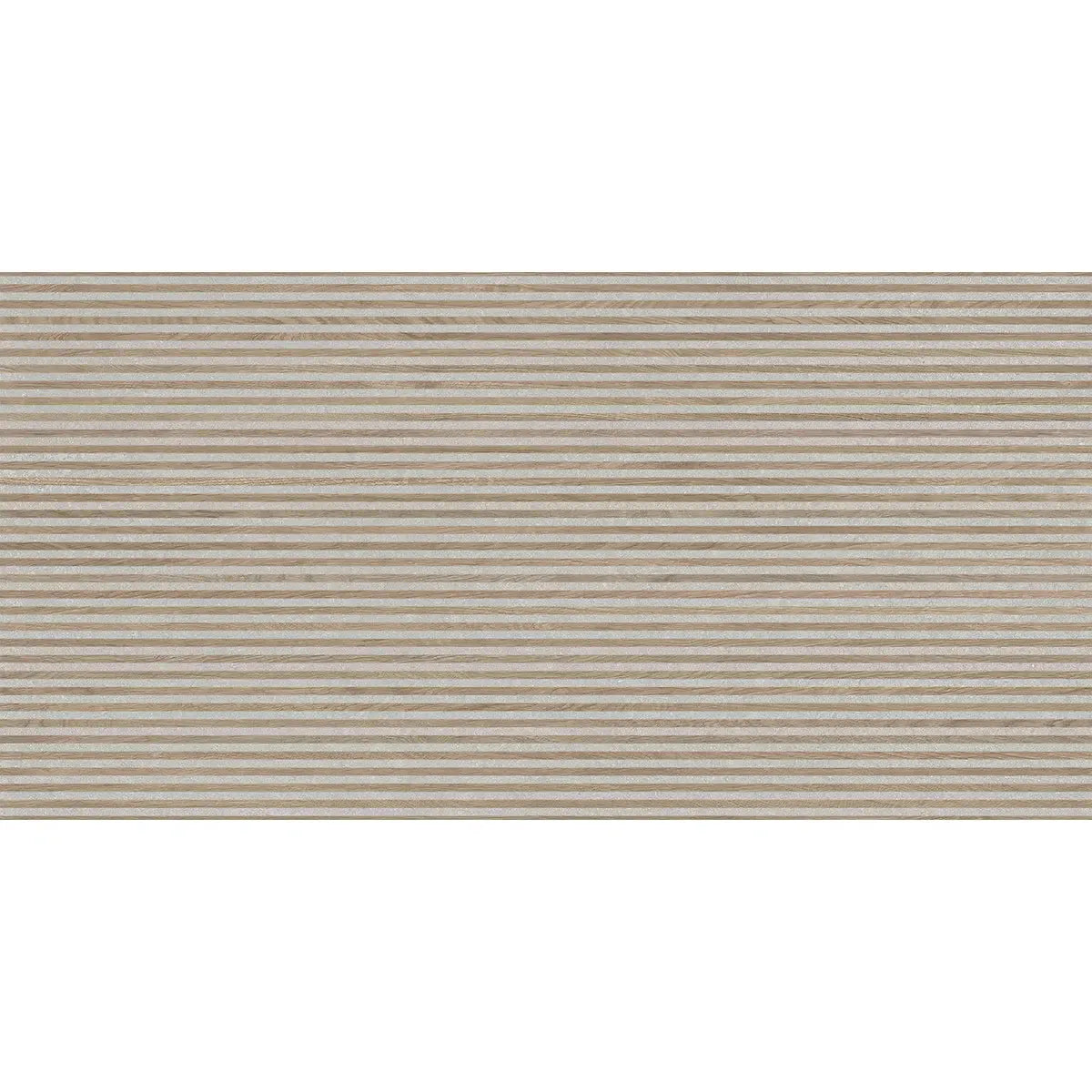 Japandi Contrast Gray Slat Wall Tile | Tile Club