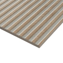 Japandi Contrast Gray Slat Wall Tile