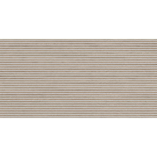 Japandi Contrast Gray Slat Wall Tile | Tile Club