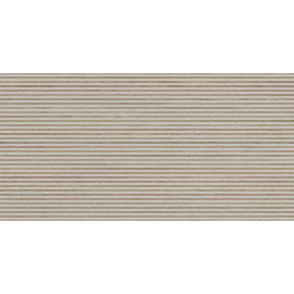 Japandi Contrast Gray Slat Wall Tile | Tile Club