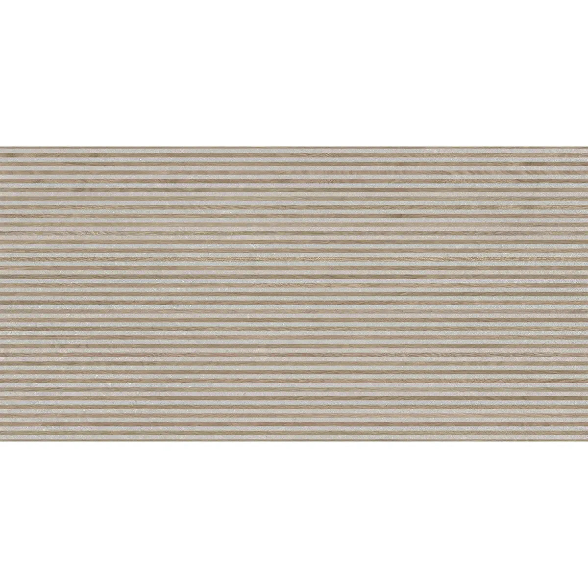 Japandi Contrast Gray Slat Wall Tile | Tile Club