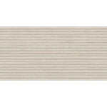 Japandi Contrast White Slat Wood-Look Wall Tile