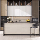 Japandi Contrast White Slat Wall Tile
