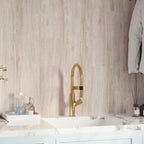 Japandi Gray Wood Look Tile