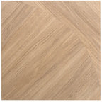 Japandi Honey Parquet Wood-Look Tile Flooring