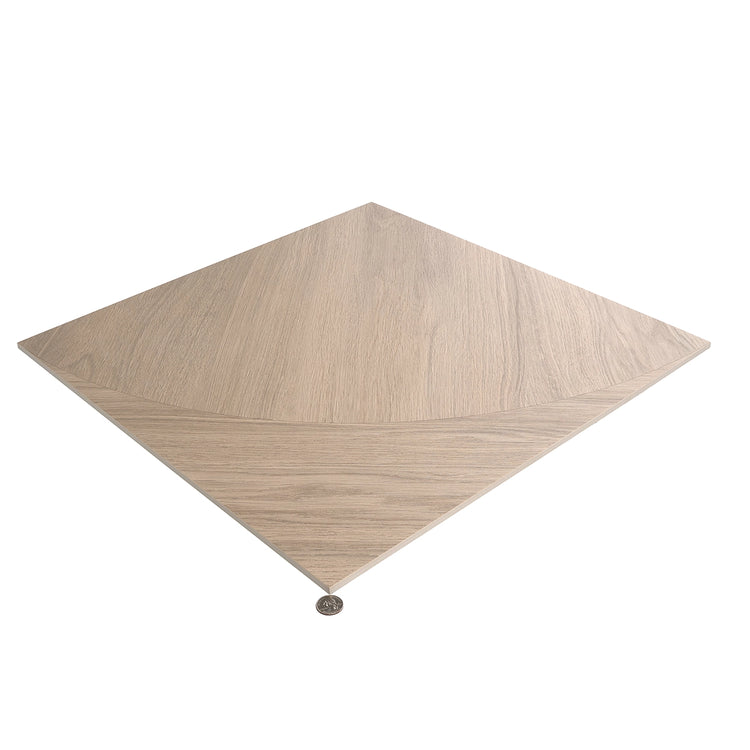 Japandi Natural Parquet Wood-Look Tile Flooring