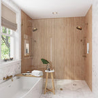 Japandi Natural Slat Wall Tile | Tile Club