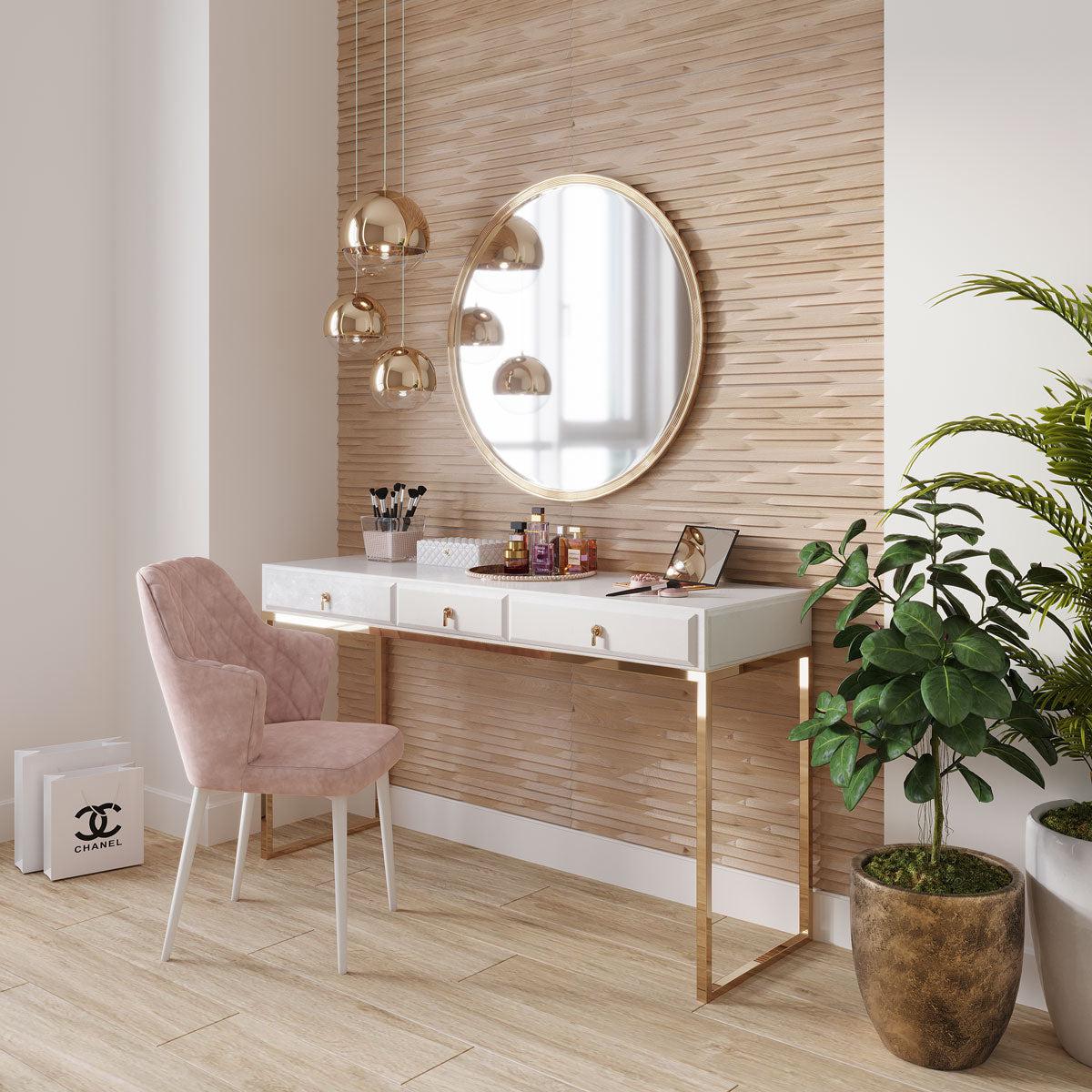 Japandi Oak Textured 16x48 Ceramic Tile | Tile Club