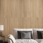 Japandi Skinny Slat Honey Wood-Look Tile