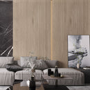 Japandi Skinny Slat Natural Wood-Look Tile | Tile Club