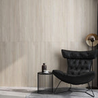 Japandi Skinny Slat White Wood-Look Tile | Tile Club