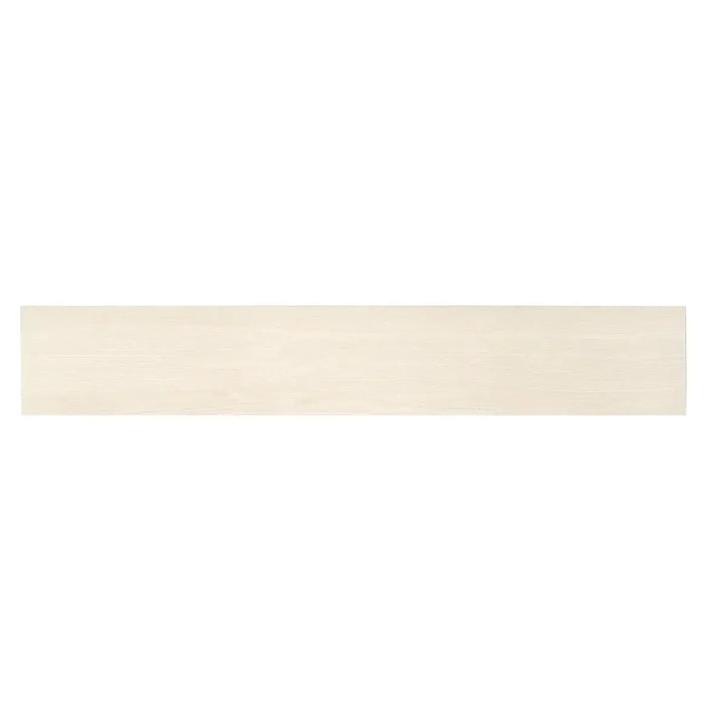 Japandi White 10x60 Wood-Look Tile Flooring