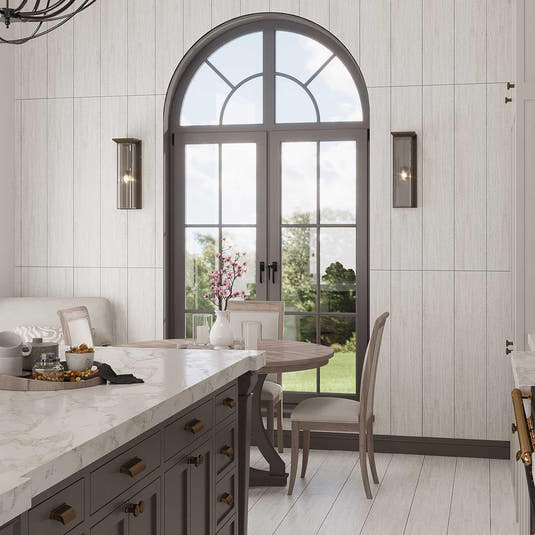 Japandi White 8x48 Wood-Look Tile Flooring | Tile Club