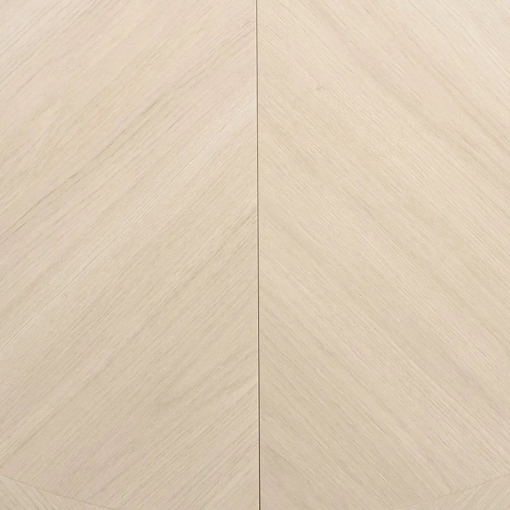Japandi White Parquet Wood-Look Tile Flooring | Tile Club