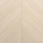 Japandi White Parquet Wood-Look Tile Flooring | Tile Club