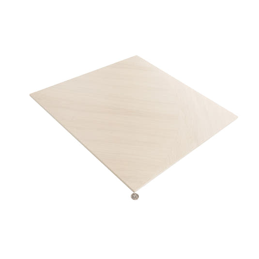 Japandi White Parquet Wood-Look Tile Flooring | Tile Club