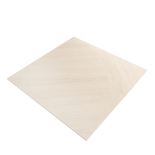 Japandi White Parquet Wood-Look Tile Flooring | Tile Club