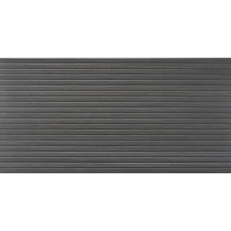 Japandi Black Slat Wall Tile Sample