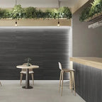 Japandi Black Slat Wall Tile | Tile Club