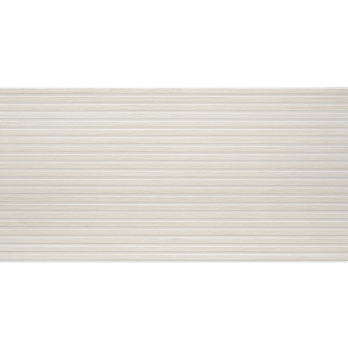 Japandi White Slat Wall Tile | Tile Club