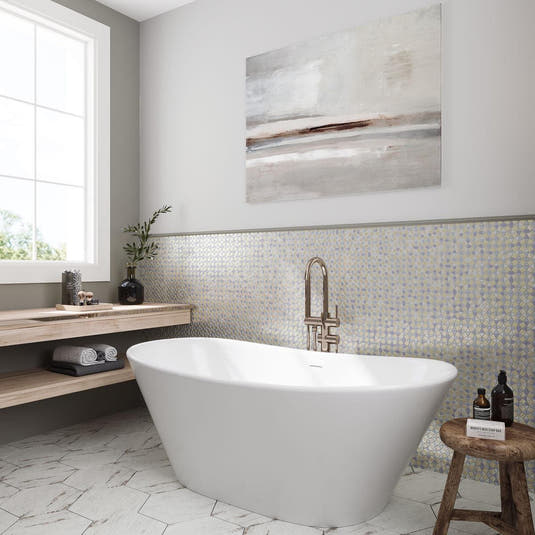 Kaleidoscope Glass Mosaic Tile | Tile Club
