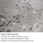 Kasai Fumo Sakura 10x60" Rectified Porcelain Tile | Tile Club