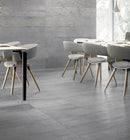 Porcelain tile flooring in commercial restaruant
