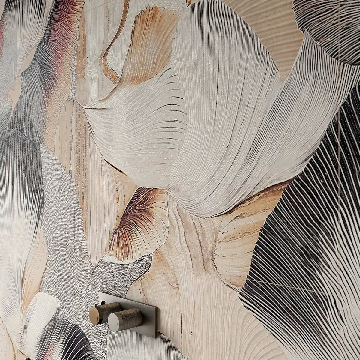 Kyoto Impasto Mural Wall Tile | Tile Club