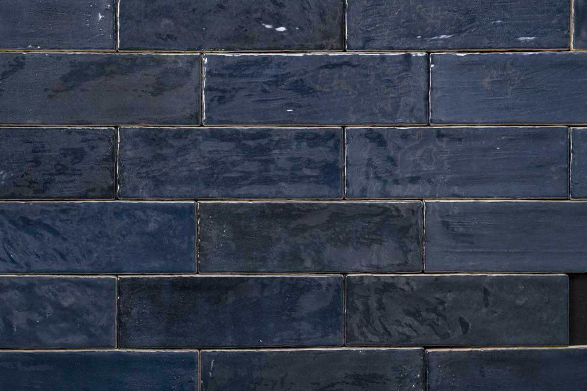 La Riviera Blue Reef Ceramic Subway Tile 2.5x8" | Tile Club