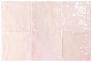 La Riviera Rose Ceramic Tile 5x5