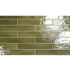 Lake Basil Ceramic Subway Tile 2.6x16 | Tile Club