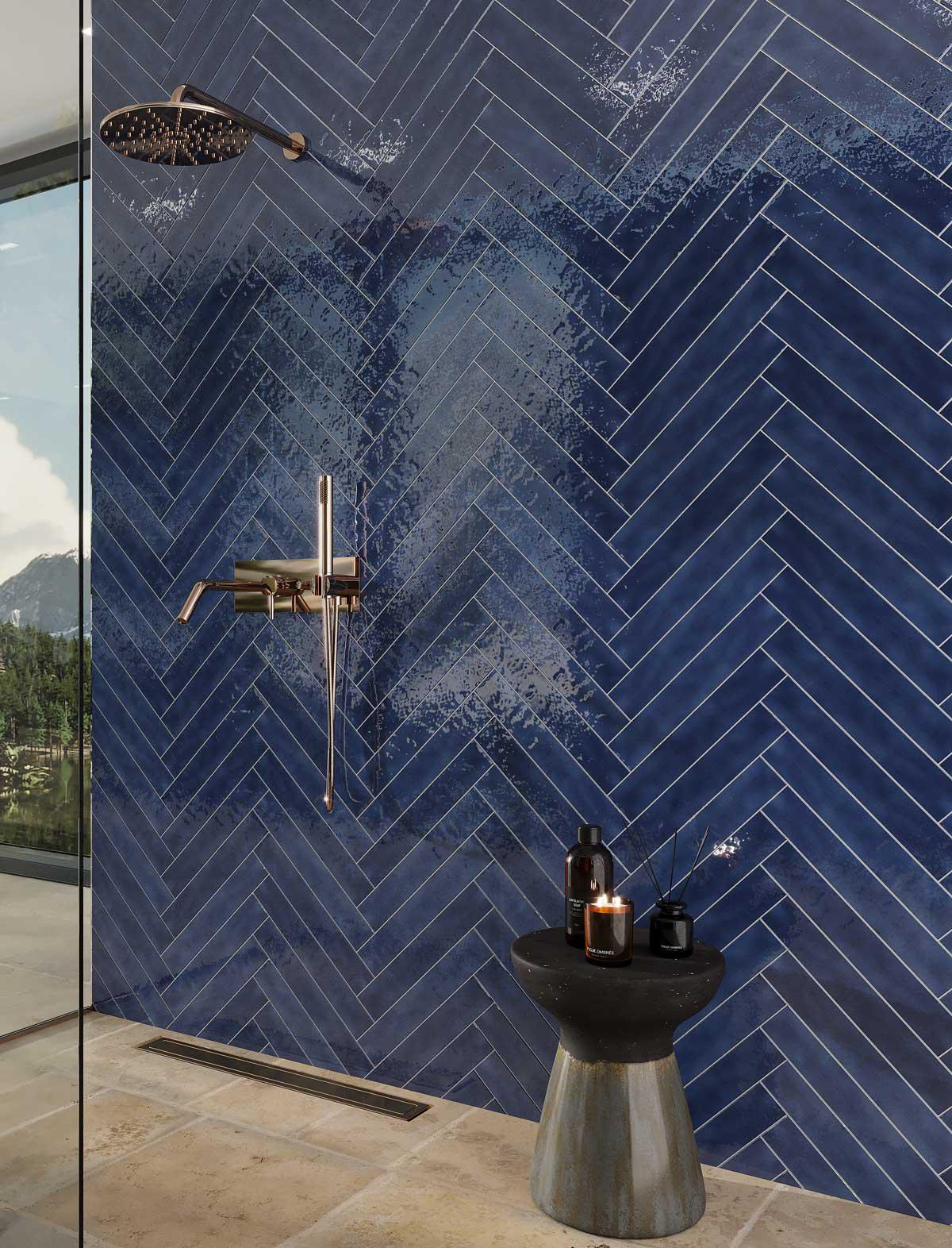 Lake Ocean Ceramic Subway Tile 2.6x16 | Tile Club