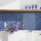 Lake Ocean Ceramic Subway Tile 2.6x16 | Tile Club