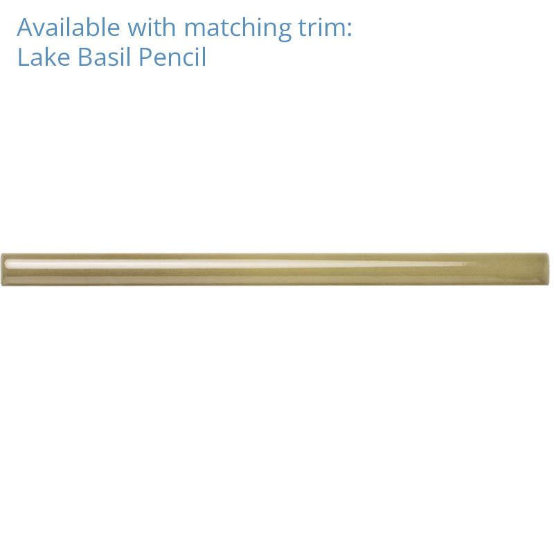 Lake Basil Ceramic Square Tile 4x4 | Tile Club