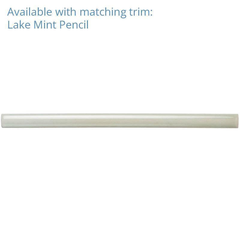 Lake Mint Ceramic Square Tile 4x4 | Tile Club