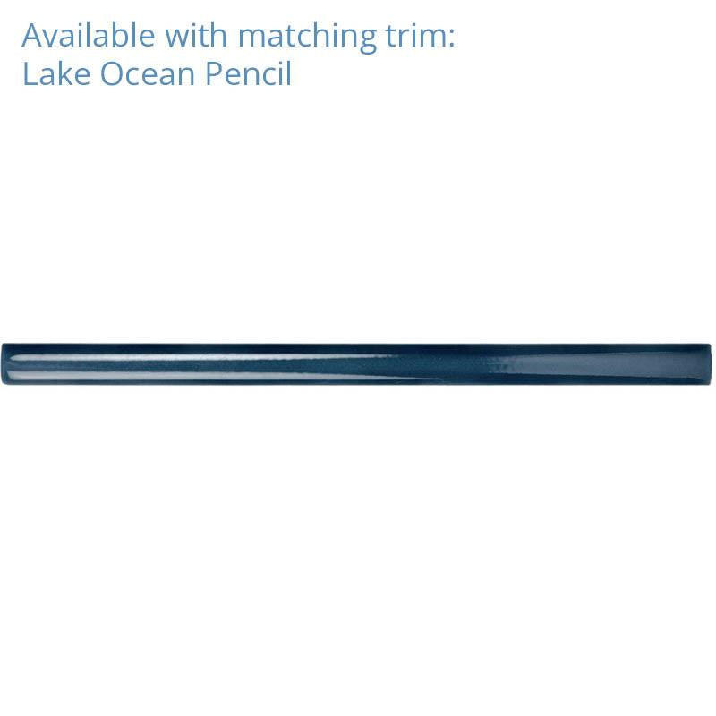 Lake Ocean Ceramic Subway Tile 2.6x16 | Tile Club