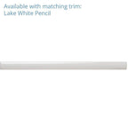 Lake White Ceramic Square Tile 4x4 | Tile Club